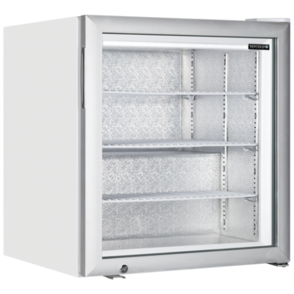 Mrazicí skříň prosklené dveře TEFCOLD UF 100 G