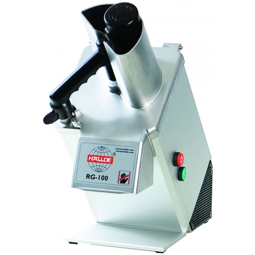 Hallde Krouhač zeleniny RG-100/ 400V 50Hz, ergonomický celokovový stroj, do 400 porcí