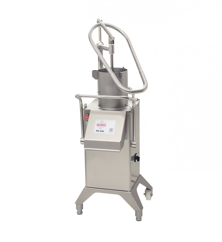 Krouhač zeleniny RG-400i Tělo stroje/ 400V 50Hz, až 5000 porcí denně, zpracuje až 60 kg za minutu