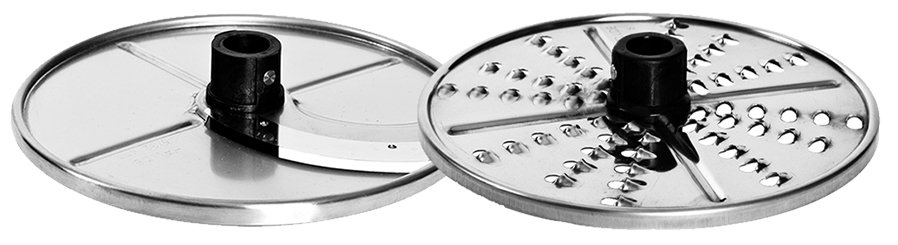 Sada 2 disků HALLDE - plátkovač 4 mm, strouhač 4 mm pro modely CC-32S, CC-34, RG-50/RG-50S