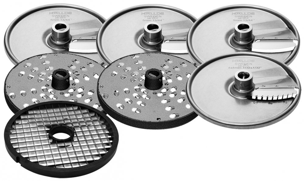 Disk HALLDE - sada 7 disků s nástěnným držákem pro model RG-100