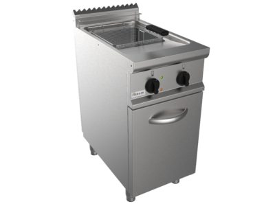 Fritéza elektrická, 17l, 16,5kW, 400V, šířka 400mm, skříňový modul uzavřený