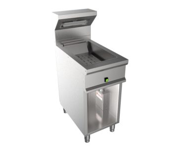 Udržovač hranolek, 1,0kW 230V, šířka 400mm, skříňový modul otevřený pro GN 1/1