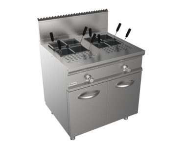 Vařič těstovin plynový, 28l+28l, 22,0kW, šířka 800mm, skříňový modul uzavřený