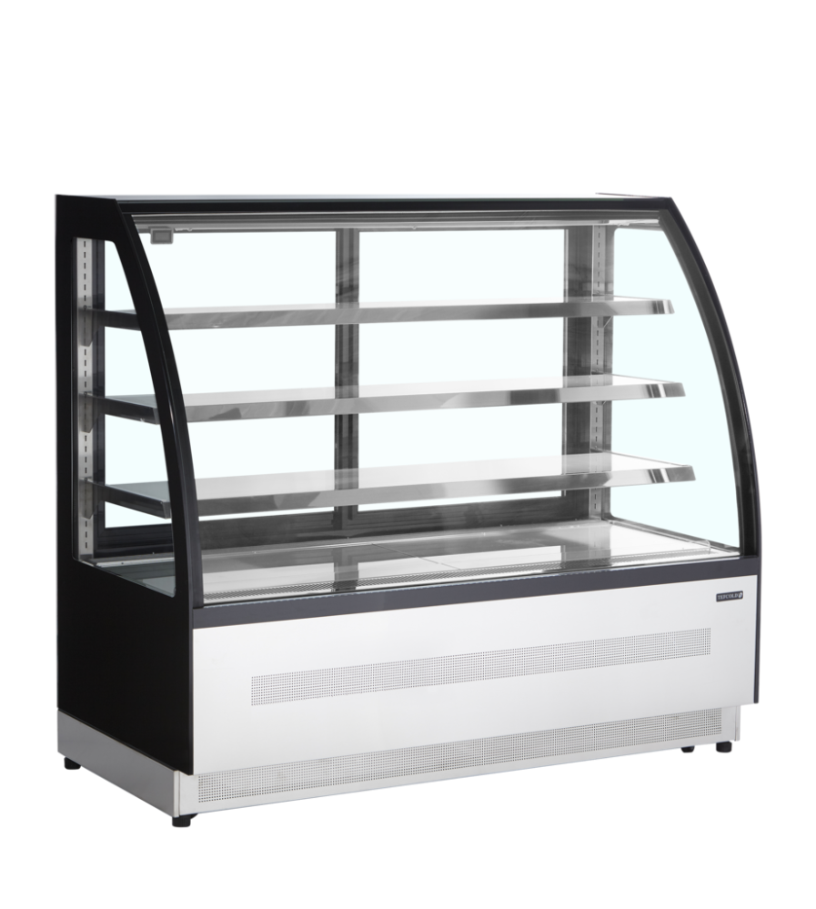 Chladicí vitrína cukrářská černá TEFCOLD LPD 1500 C Black