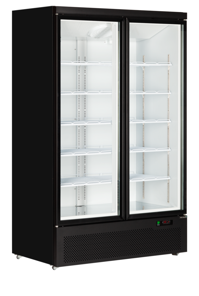 Chladicí skříň prosklené kř. dveře TEFCOLD Atom Maxi C2DB