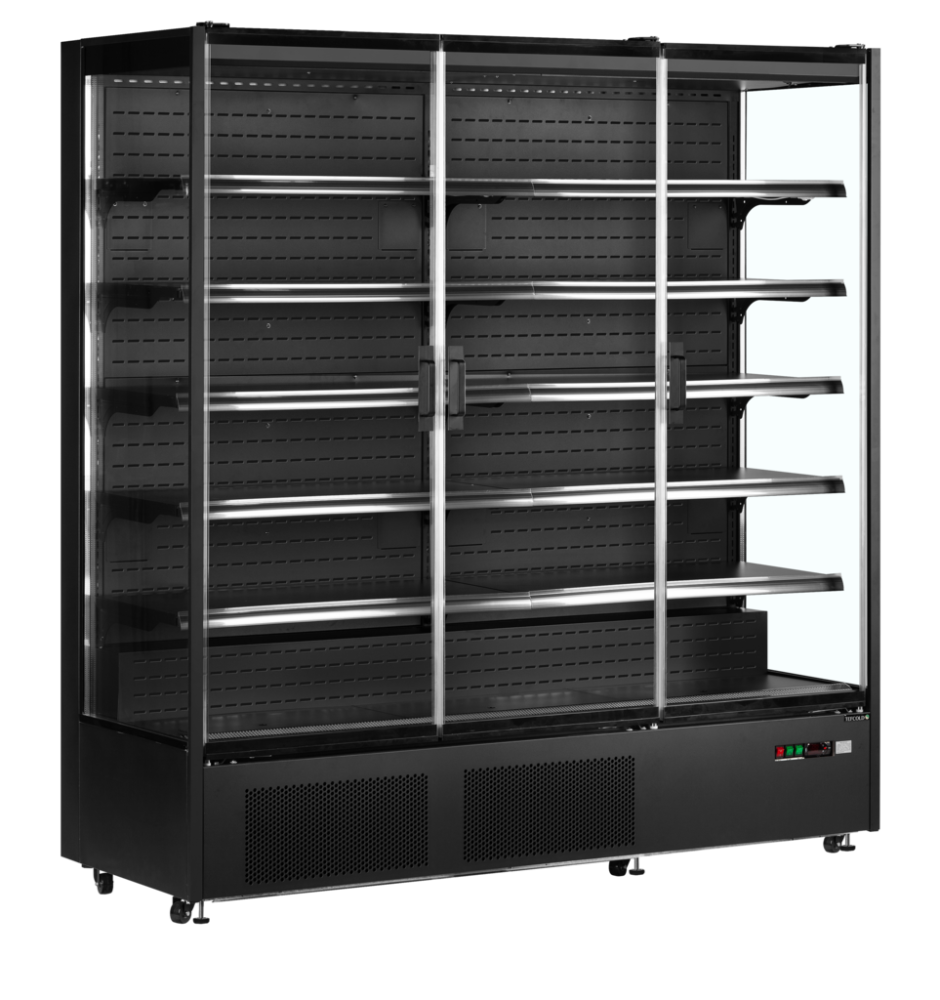 Chladicí vitrína přístěnná, kř. dveře TEFCOLD PC1870B