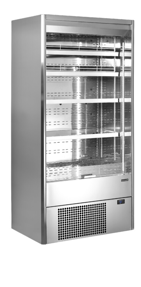 Chladicí vitrína přístěnná, nerez TEFCOLD MD 1002 X