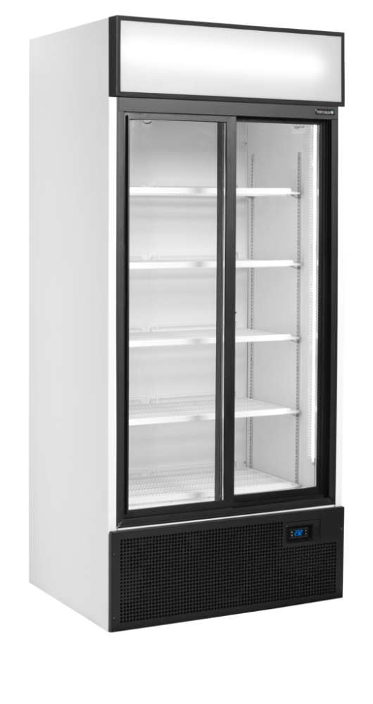 Chladicí skříň prosklené posuvné dveře TEFCOLD FSC 891 S