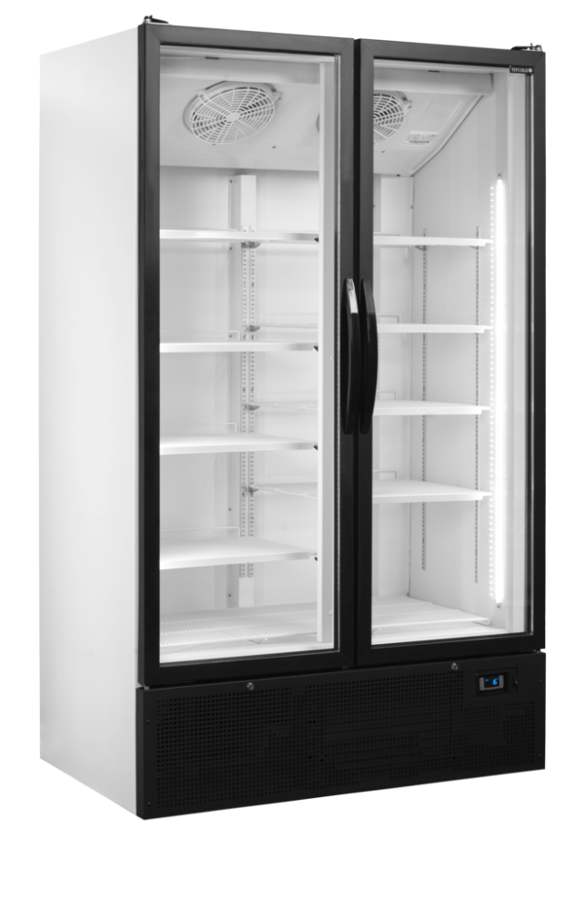 Chladicí skříň prosklené dveře TEFCOLD FS 1202 H