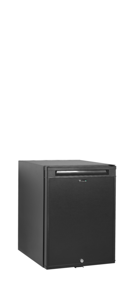 Minibar plné dveře, černé opláštění TEFCOLD TM 45 C