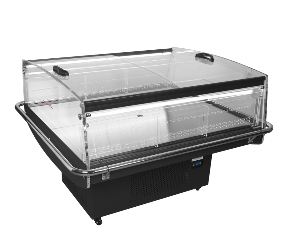 Chladicí vitrína samoobslužná, ventilovaná TEFCOLD PDC 126 VS SL LED