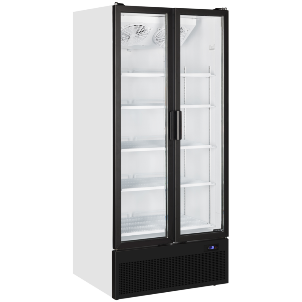 Chladicí skříň prosklené kř. dveře TEFCOLD FS890H