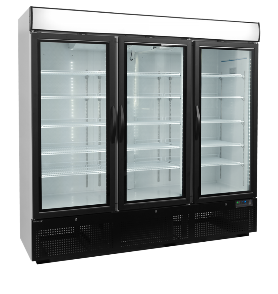 Mrazicí skříň prosklené křídlové dveře TEFCOLD NF 7500 G