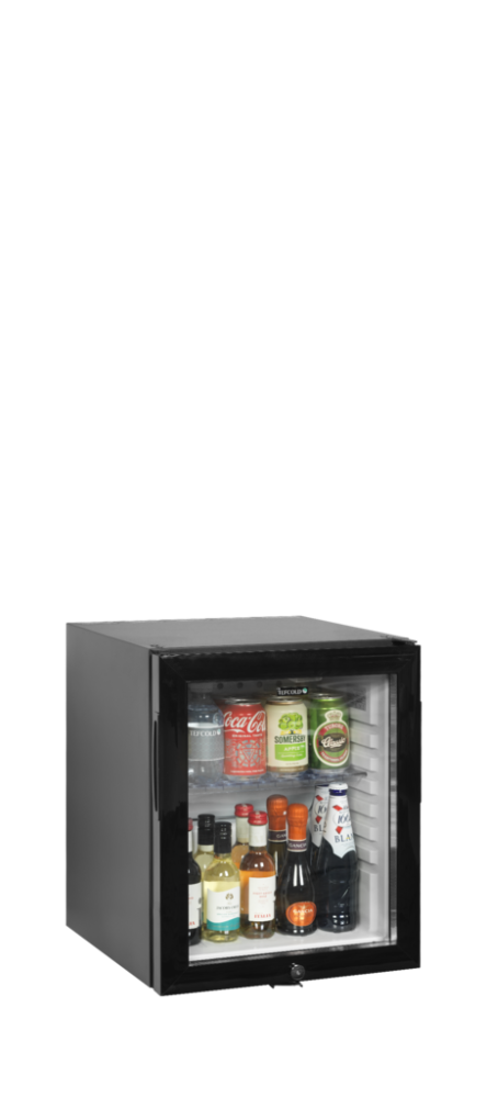 Minibar s prosklenými dveřmi TEFCOLD TM 35 GC