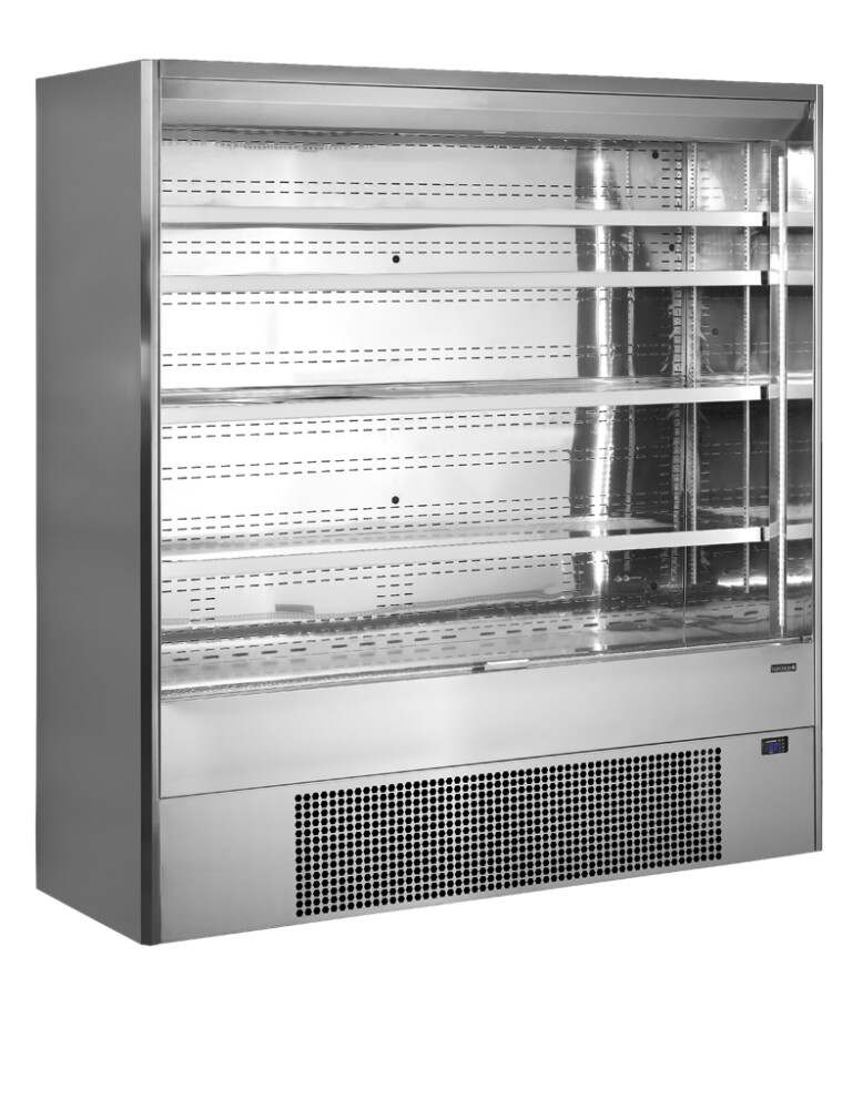 Chladicí vitrína přístěnná, nerez TEFCOLD MD 1902 X
