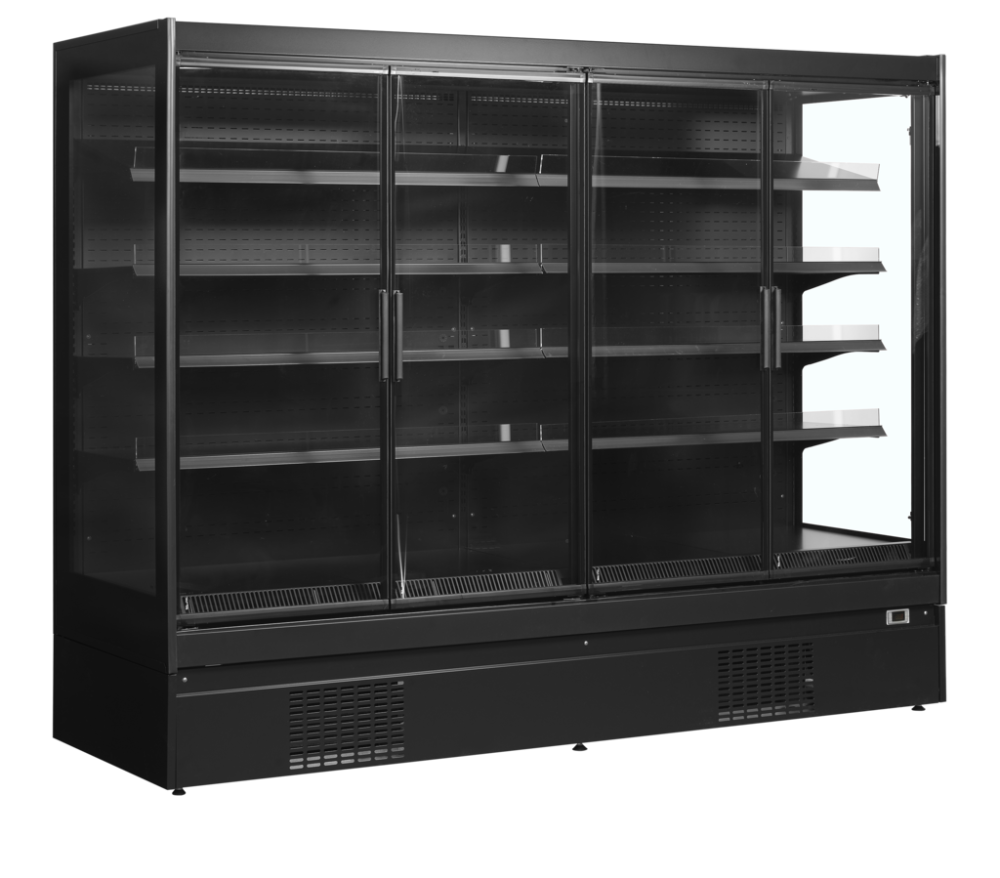 Chladicí vitrína přístěnná, kř. dveře TEFCOLD EXTRA2500 CD