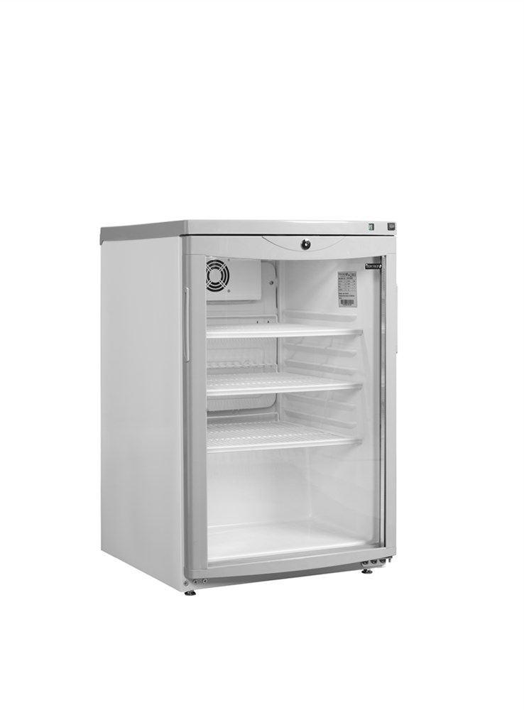 Chladicí skříň prosklené dveře TEFCOLD BC 85 WF