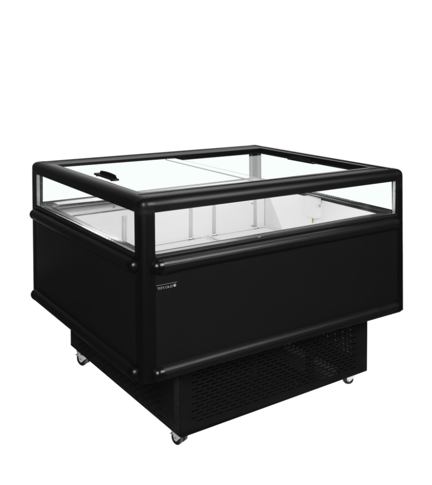 Černý chladicí / mrazicí vitrína TEFCOLD UHD 201 /Black
