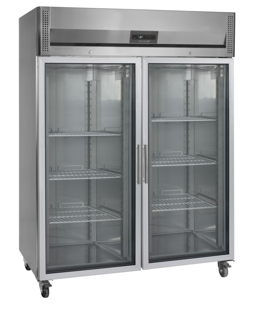 Chladicí skříň prosklené dveře GN2/1 TEFCOLD RK 1420 G