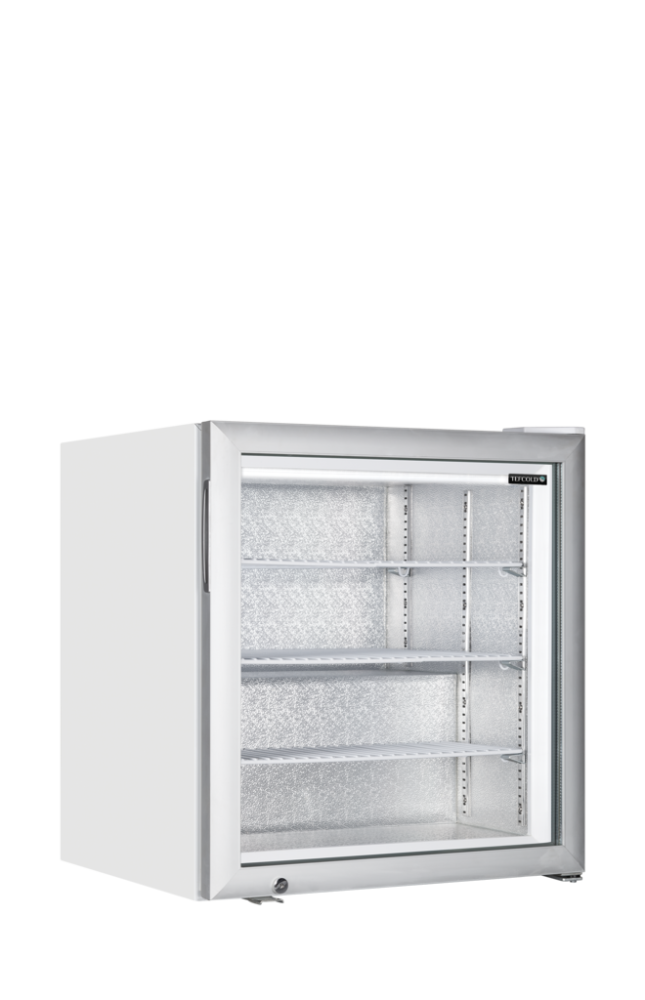 Mrazicí skříň prosklené dveře TEFCOLD UF 100 G