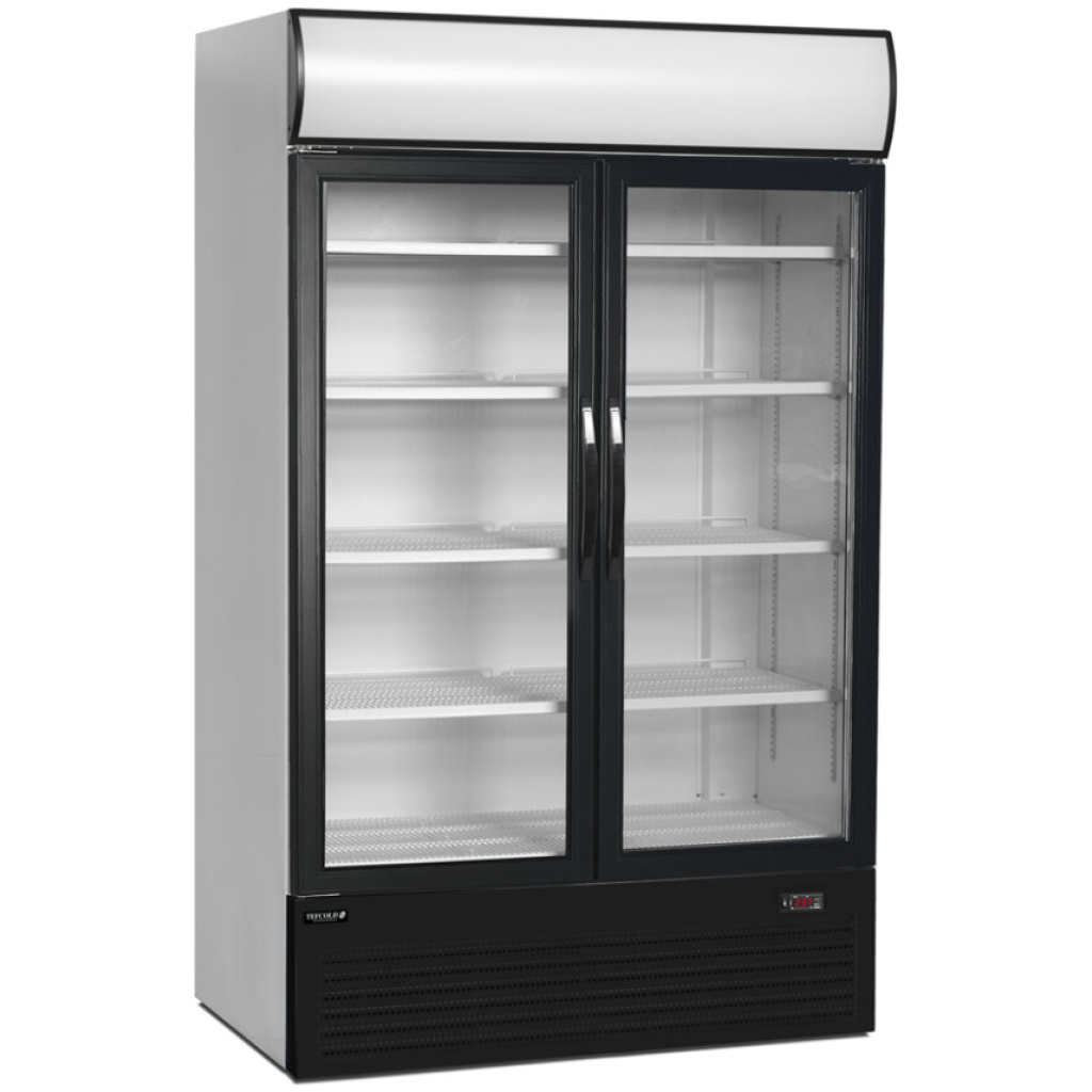 Chladicí skříň prosklené kř. dveře TEFCOLD FSC 1200 H