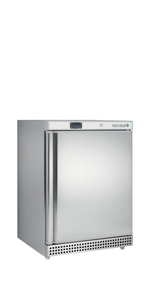 Mrazicí skříň plné dveře, nerez TEFCOLD UF 200 VS