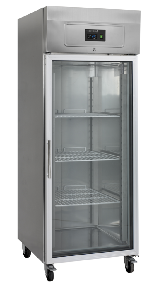 Chladicí skříň prosklené dveře GN2/1 TEFCOLD RK 710 G