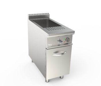 Vařič těstovin elektrický FASTPASTA, 40l, 12,6kW 400V, 2x koš 1/3 + 2x koš 1/6, šířka 500mm,  skříňový modul uzavřený