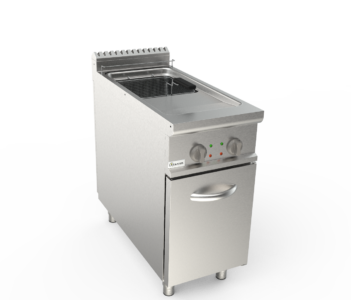 Fritéza elektrická, 21l, 20,0kW, šířka 400mm, skříňový modul uzavřený