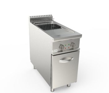 Fritéza elektrická, 17l, 16,5kW, šířka 400mm, skříňový modul uzavřený