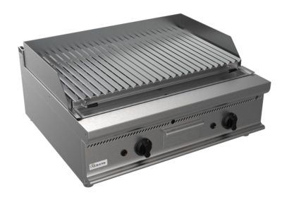 Lávový gril plynový,16,0kW, na 10kg lávových kamenů, šířka 800mm, horní modul