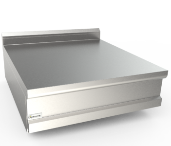 Neutrální pracovní plocha hladká, šířka 800 mm, horní modul