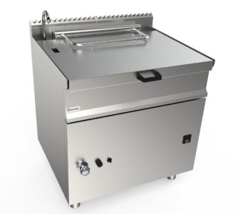 Smažící pánev plynová, 80l, 20,0kW, šířka 800mm, automatické vyklápění