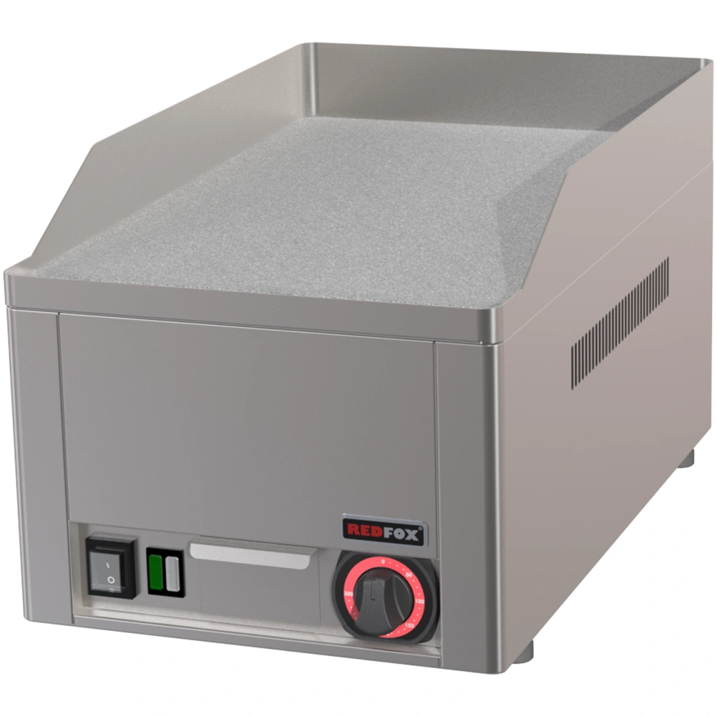 Grilovací deska 32x48 elektrická durable chrom hladká stolní 230 V | REDFOX - FTHC 30 E